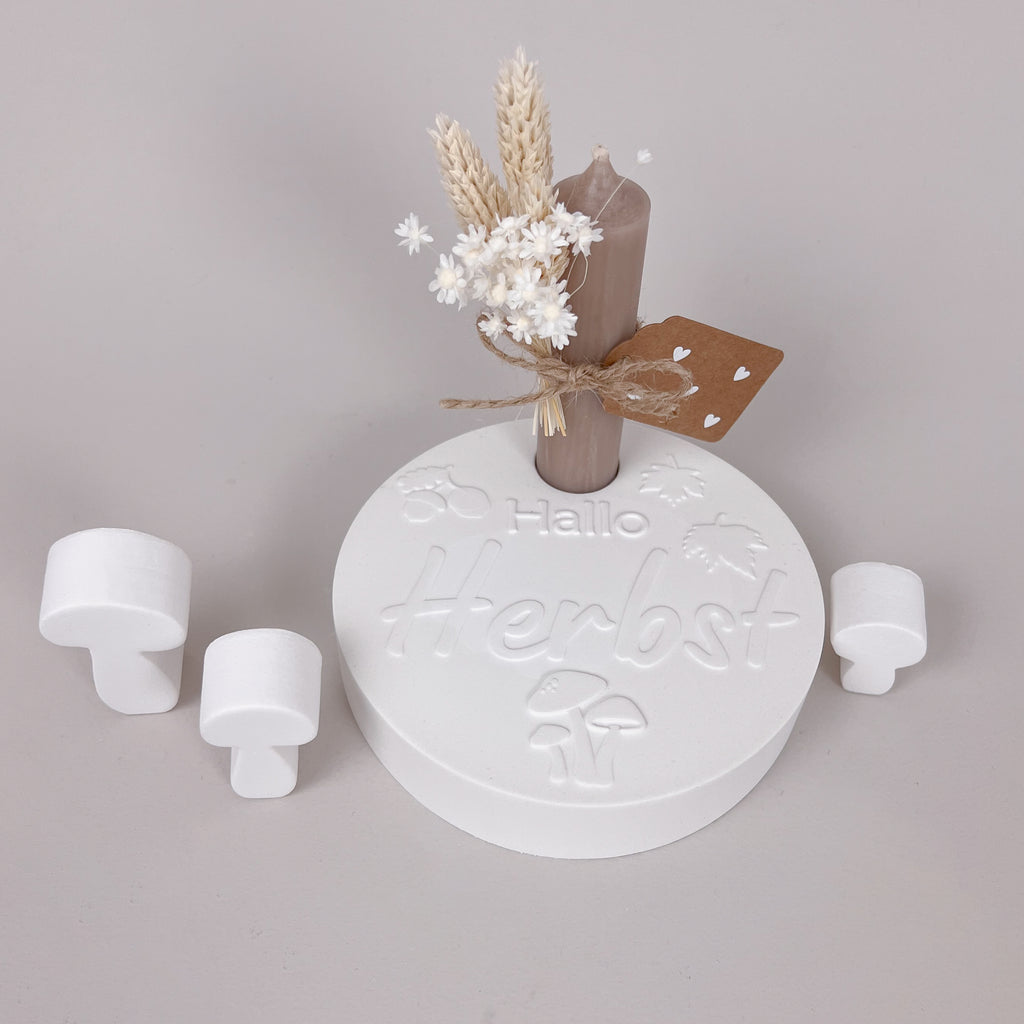 Silikonform Ahornblatt - 2 Stück Gießformen Für Teelichthalter & Deko