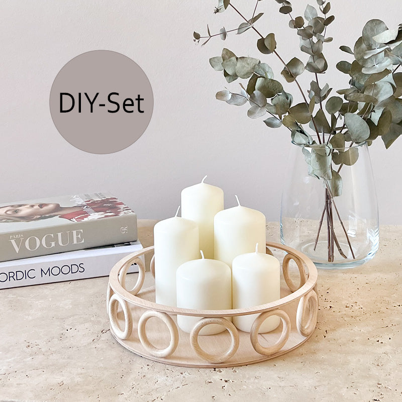 DIY Set: Deko-Tablett aus Holz | Shelby Home